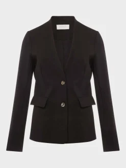 Cheap Hobbs Adalee Ponte Blazer Black