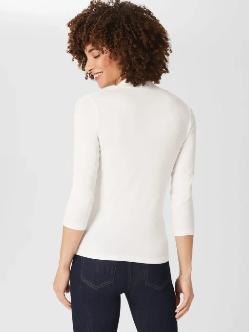 New Hobbs Aimee Double Fronted Top Ivory