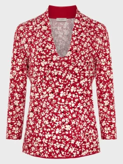 Flash Sale Hobbs Aimee Printed Top Pink Multi