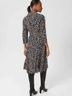 Shop Hobbs Alex Dress Black Multi