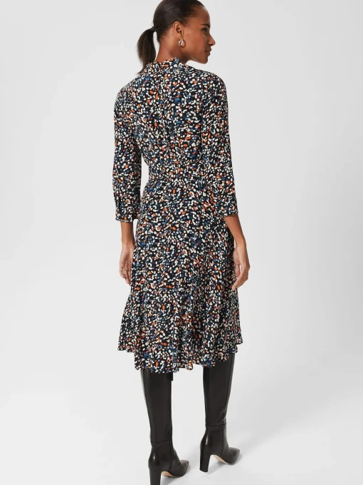 Shop Hobbs Alex Dress Black Multi