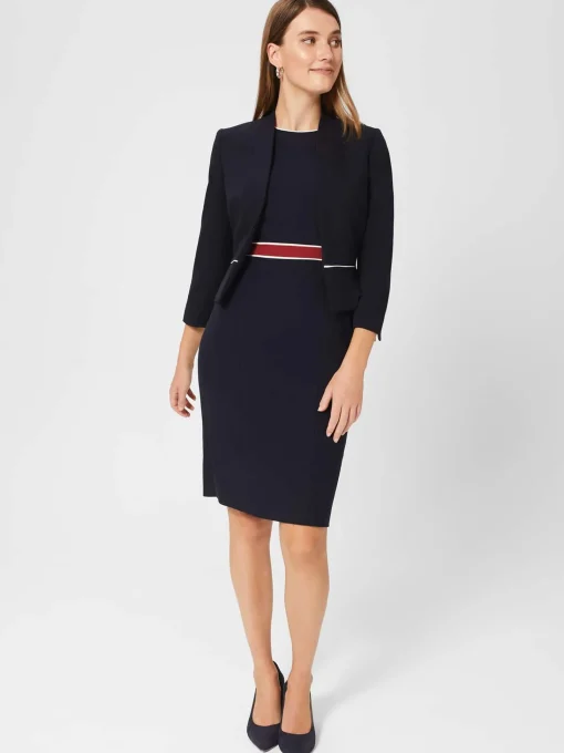 Best Hobbs Alexandra Dress Navy Ivory