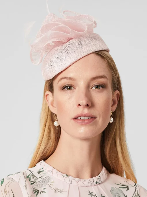Clearance Hobbs Alexis Fascinator Pale Pink