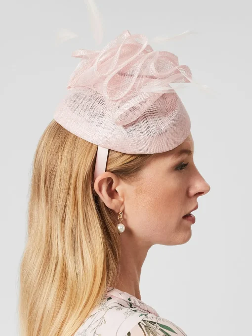 Clearance Hobbs Alexis Fascinator Pale Pink
