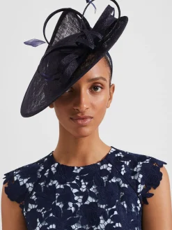 New Hobbs Alisa Fascinator Midnight