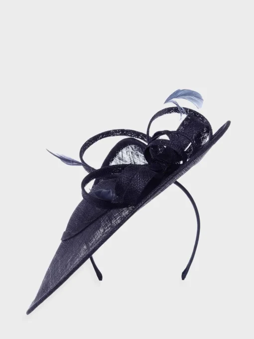 New Hobbs Alisa Fascinator Midnight