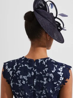 New Hobbs Alisa Fascinator Midnight