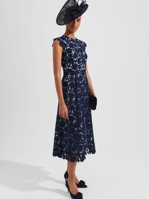 New Hobbs Alisa Fascinator Midnight
