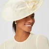 Sale Hobbs Alisa Fascinator Pale Yellow