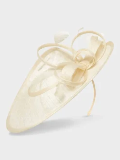 Sale Hobbs Alisa Fascinator Pale Yellow