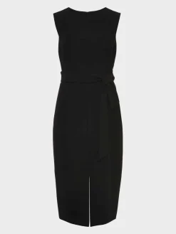 Clearance Hobbs Alva Belted Dress Black