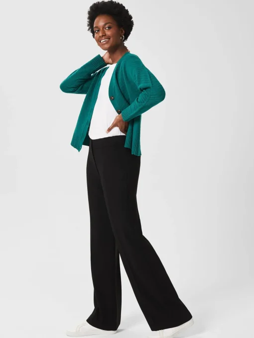 Shop Hobbs Alva Straight Trouser Black