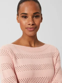 Best Sale Hobbs Aly Cotton Jumper Spring Pink