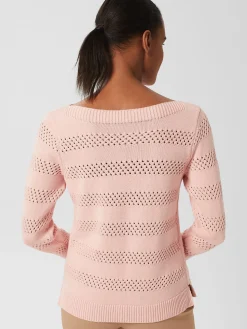 Best Sale Hobbs Aly Cotton Jumper Spring Pink
