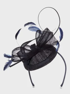 Outlet Hobbs Alya Fascinator Midnight