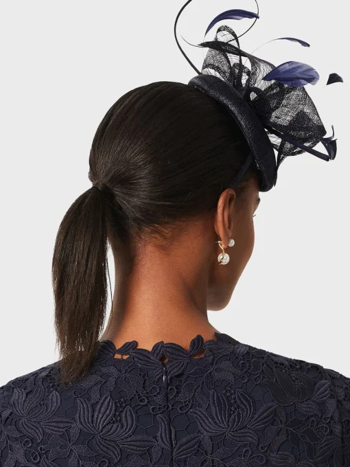 Outlet Hobbs Alya Fascinator Midnight
