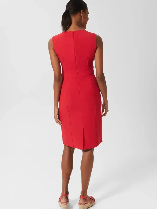 Best Sale Hobbs Alyssa Dress Flame Red