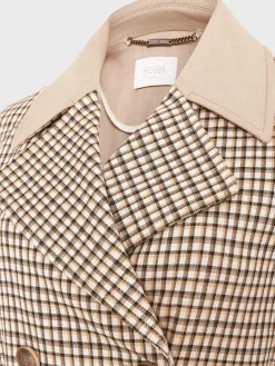 New Hobbs Amaya Trench Tan Multi