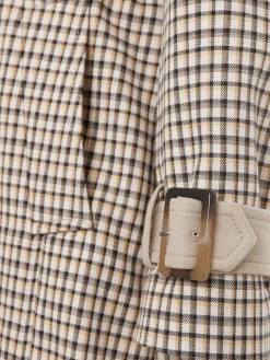 New Hobbs Amaya Trench Tan Multi