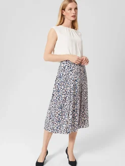 New Hobbs Amica Midi Skirt Multi