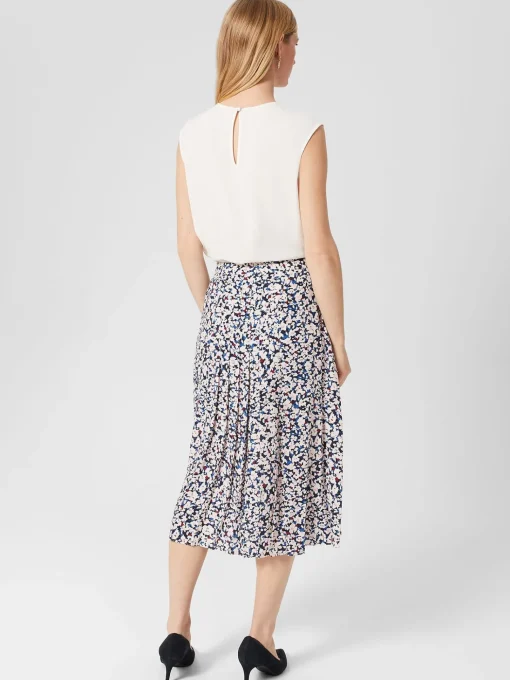 New Hobbs Amica Midi Skirt Multi