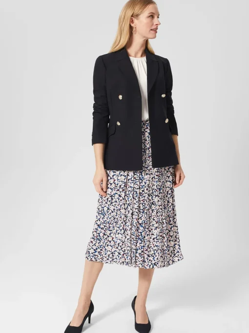 New Hobbs Amica Midi Skirt Multi