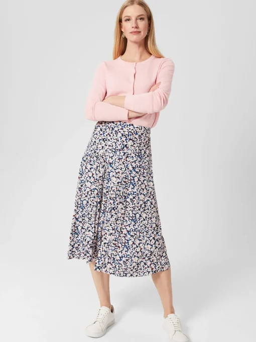 New Hobbs Amica Midi Skirt Multi