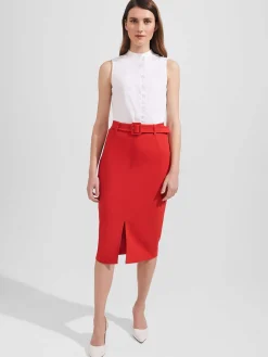 Flash Sale Hobbs Andie Skirt Flame Red