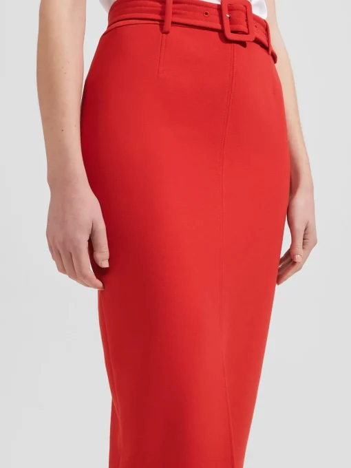 Flash Sale Hobbs Andie Skirt Flame Red