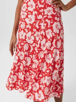 Shop Hobbs Angie Skirt Red Pink