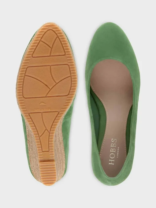 New Hobbs Anna Espadrille Pea Green