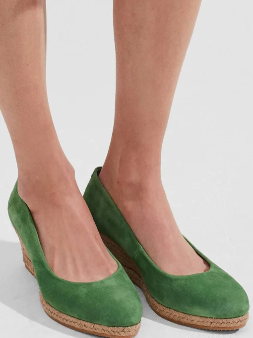 New Hobbs Anna Espadrille Pea Green