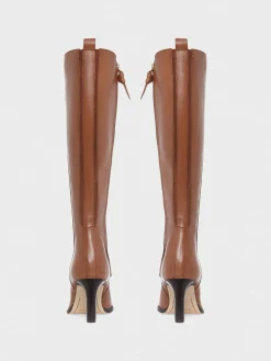 New Hobbs Annabel Long Boot Tan