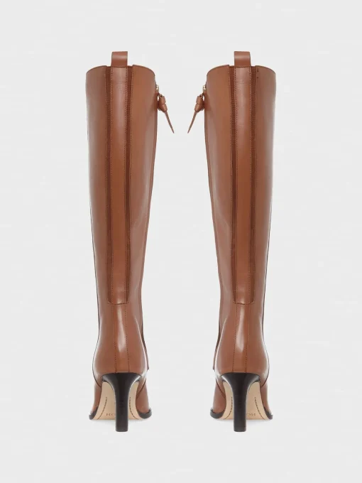 New Hobbs Annabel Long Boot Tan