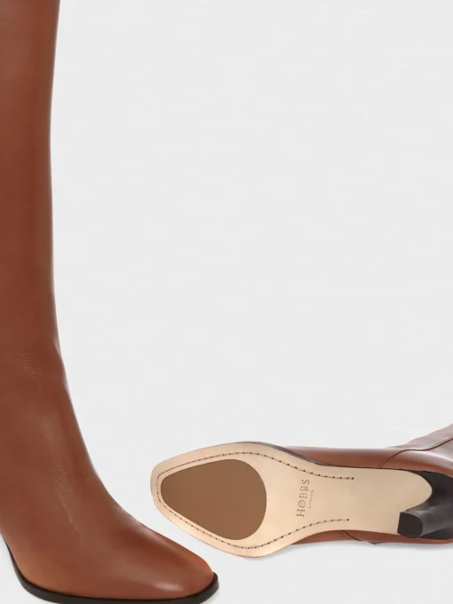 New Hobbs Annabel Long Boot Tan