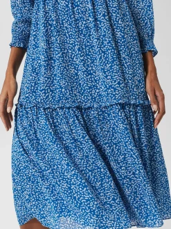 Best Hobbs Annalise Dress Blue Multi