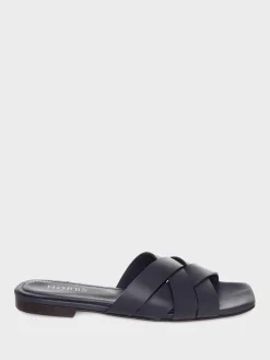 Hot Hobbs Annie Flat Sandal Navy