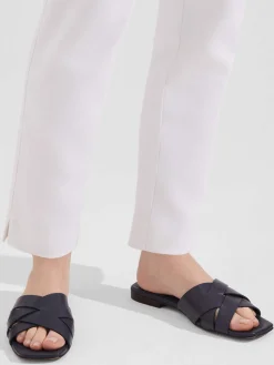 Hot Hobbs Annie Flat Sandal Navy