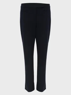 Sale Hobbs Annie Slim Trousers With Stretch Navy