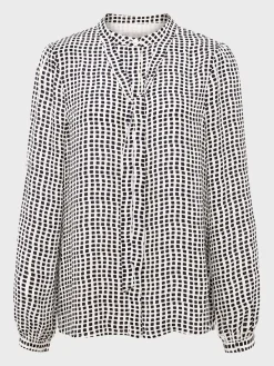 Cheap Hobbs Arabella Blouse Navy Ivory