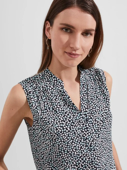 Cheap Hobbs Armelle Top Navy Multi