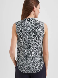 Cheap Hobbs Armelle Top Navy Multi