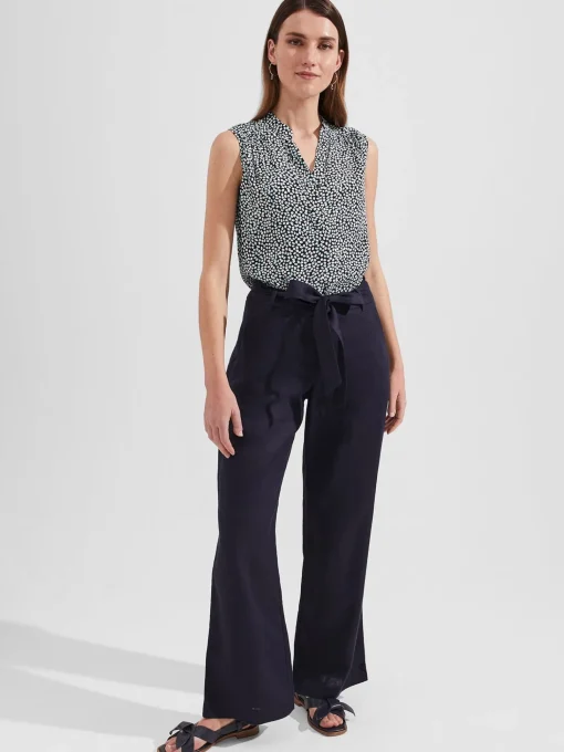 Cheap Hobbs Armelle Top Navy Multi