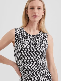 Clearance Hobbs Bayview Dress Ivory Navy