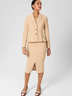 Flash Sale Hobbs Beatrice Jacket Beige Suede