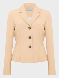 Flash Sale Hobbs Beatrice Jacket Beige Suede