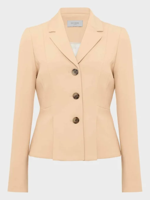 Flash Sale Hobbs Beatrice Jacket Beige Suede