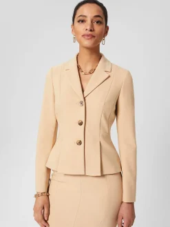 Flash Sale Hobbs Beatrice Jacket Beige Suede