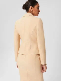 Flash Sale Hobbs Beatrice Jacket Beige Suede