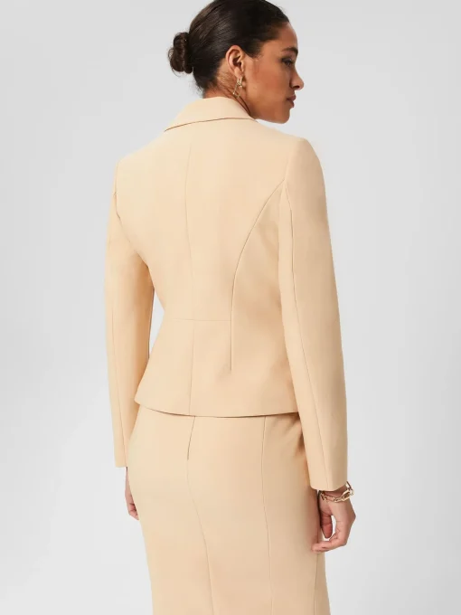Flash Sale Hobbs Beatrice Jacket Beige Suede
